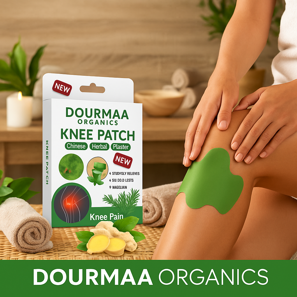 Ayurvedic Knee Pain Relief Patch – Herbal Joint & Muscle Support (10 Patches)