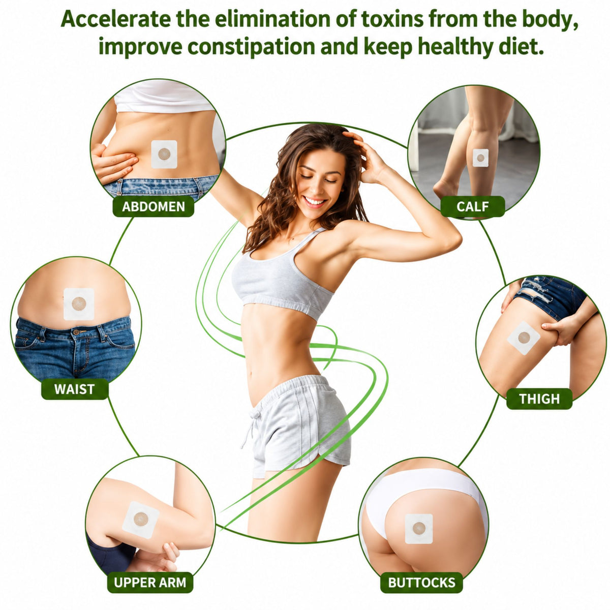 Slimming Patches for Weight Loss Kit, Fat Burning Weight - 10 Piece