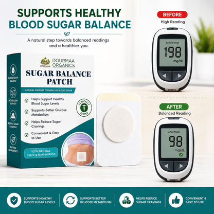 Sugar Balance Patch | Herbal Blood Sugar Support Patch