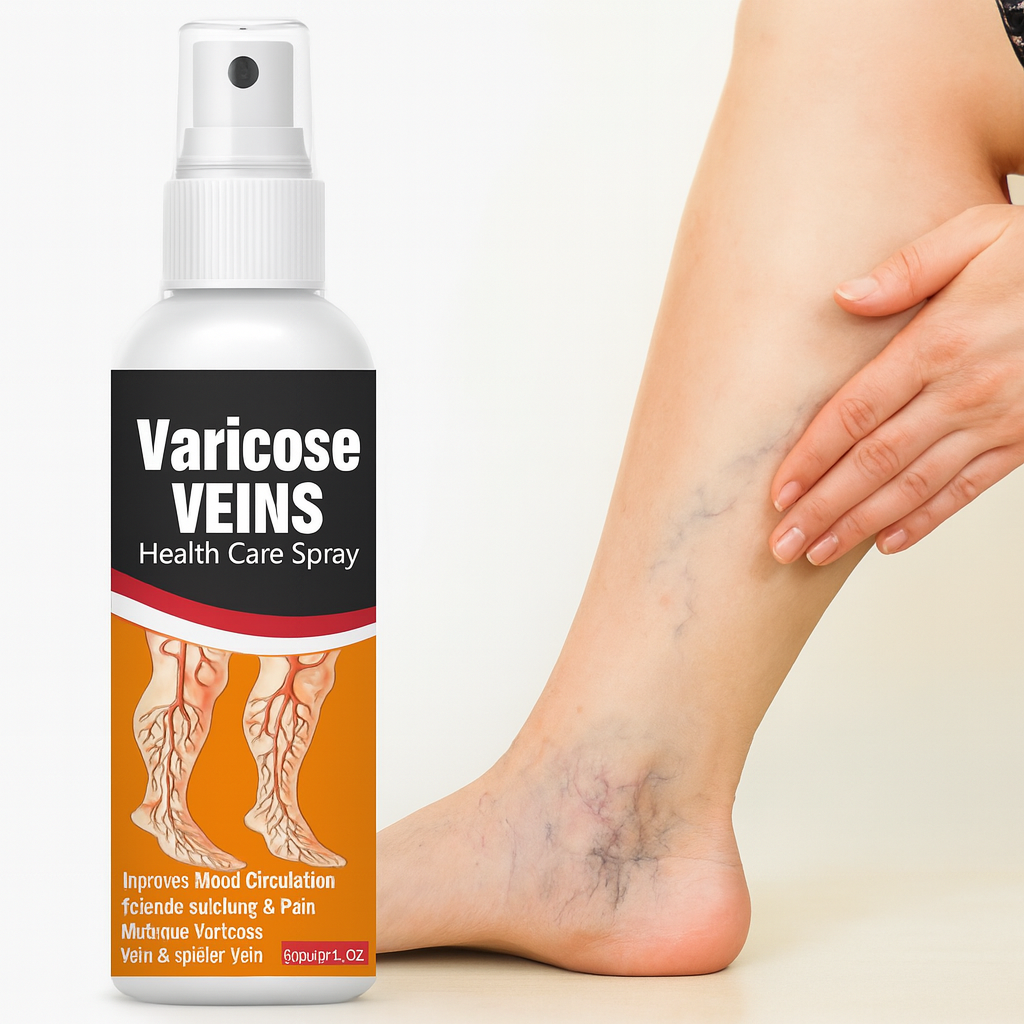 Varicose Veins Pain Relief Spray – 60ml (Pack of 2)