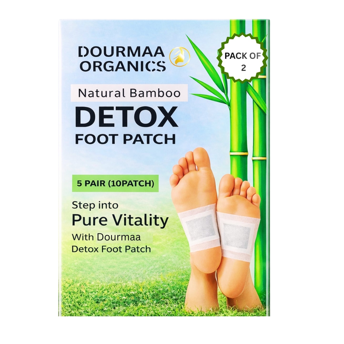 Detox Foot Patches for Men & Women - 20 Patches