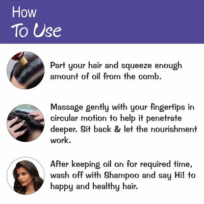Adivasi Herbal Hair Oil for Hair Growth & Hair Fall Control – 100ml (Pack of 2)