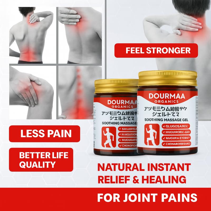 Japanese Formula Soothing Massage Gel for Joint & Body Pain Relief – 100g