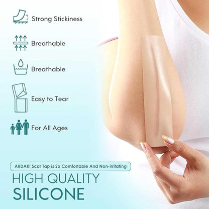 Reusable Silicone Scar Sheets for Old & New Scar Treatment