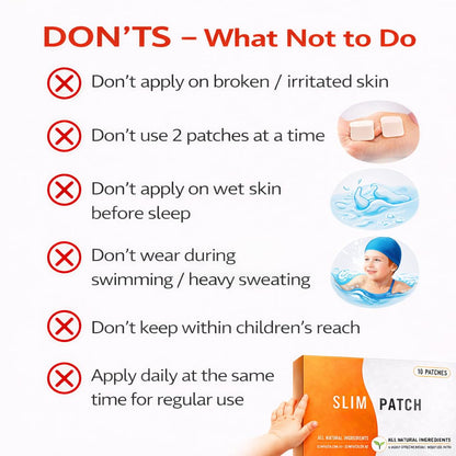 Slimming Patches for Weight Loss – 30 Pcs