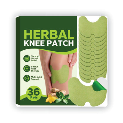 Herbal Knee Support Patch for Pain Relief & Muscle Relaxation – 10 Patches